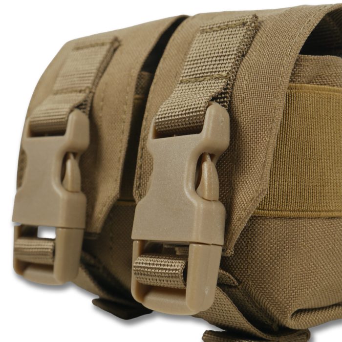 Підсумок під 2 гранати Kiborg GU Double Mag Pouch (Койот) - Зображення 9