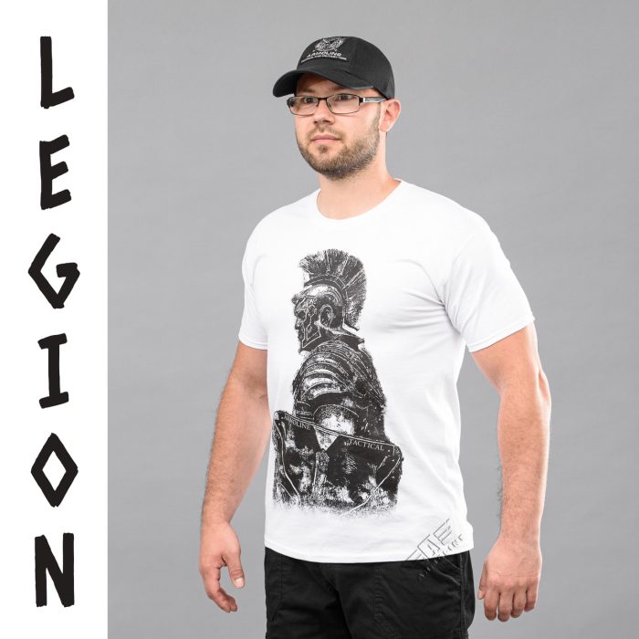 Футболка з принтом "LEGION" WHITE (Бавовна) - Зображення 2