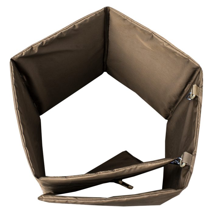 Каремат похідний "АРМІЙСЬКИЙ" COYOTE (Плащівка + Пінополіетилен) - Зображення 3