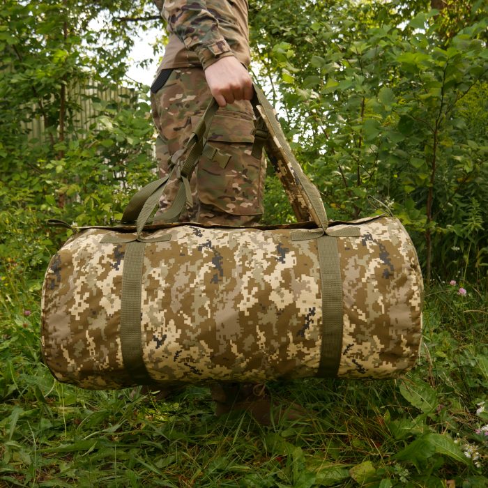 Сумка-баул Kiborg 80л піксель - Зображення 9