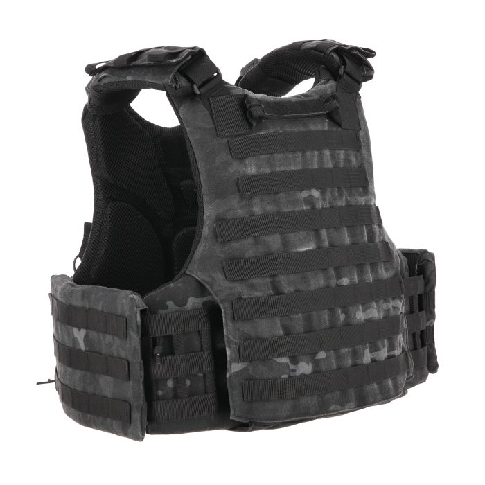 Бронежилет Modular X-1 Kiborg Чорний мультикам (без підсумків) - Зображення 3