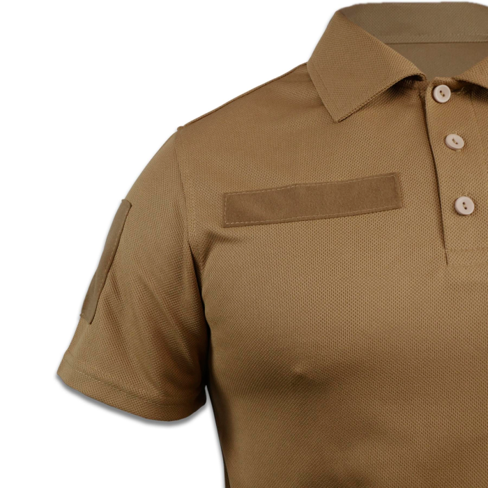 Тактична футблока поло койот Military (46р) - Зображення 3