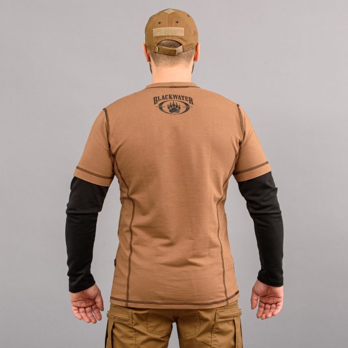 Футболка з рукавами "BLACK WATER" COYOTE (Трикотаж) - Зображення 3