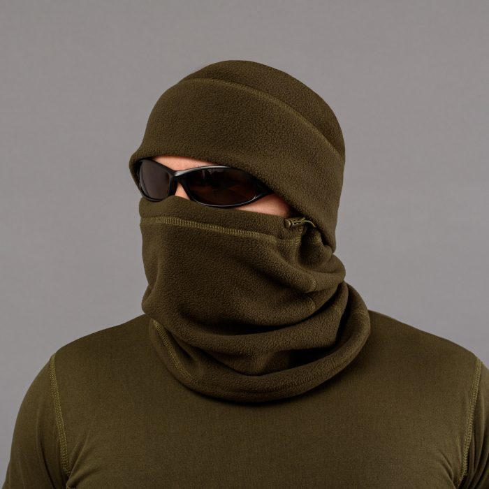 Теплий Комплект Шапка + Баф "OLIVE" (Фліс) - Зображення 1