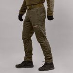 Штани "TRAVEL DEFENCE" OLIVE з ременем (Таслан + Мікрофліс) - Зображення 2