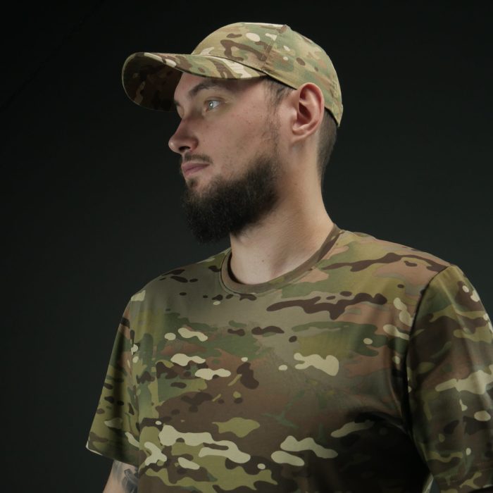 Трикотажна футболка "ARNO" виробник Militex — Мультикам - Зображення 9