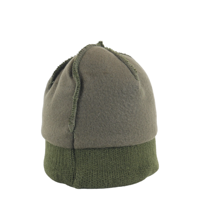 Шапка-балаклава в'язана на флісі олива - Зображення 9