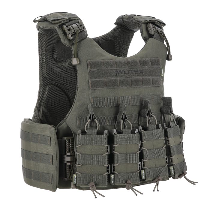 Бронежилет Modular X-1 Kiborg Хакі (без підсумків) - Зображення 6