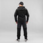 Костюм спортивний "EXTRAVEL" BLACK (Трикотаж на флісі) - Зображення 3