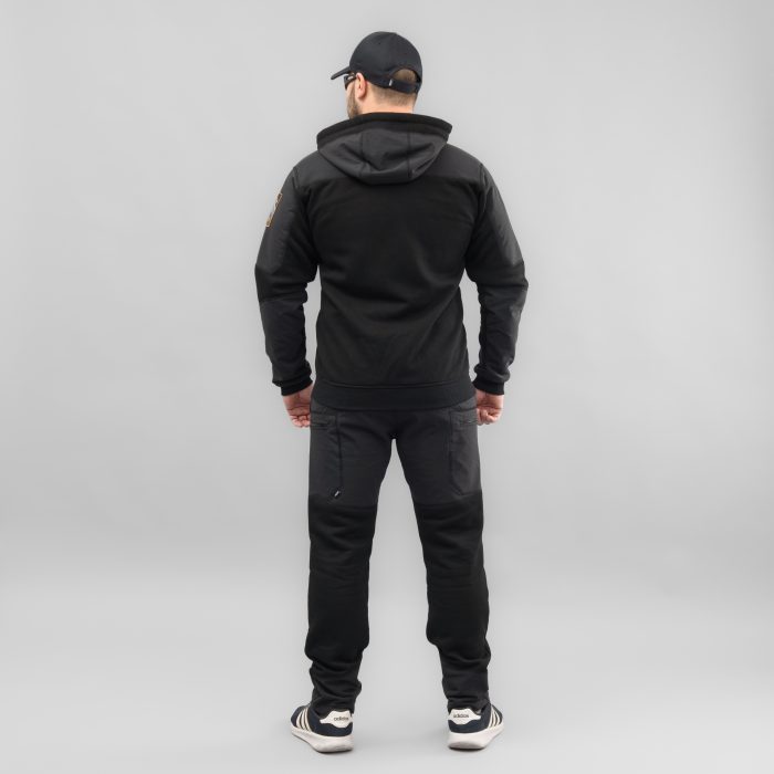 Костюм спортивний "EXTRAVEL" BLACK (Трикотаж на флісі) - Зображення 3