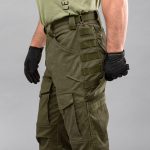 Штани тактичні "SHTORM" OLIVE (Джинс) - Зображення 4