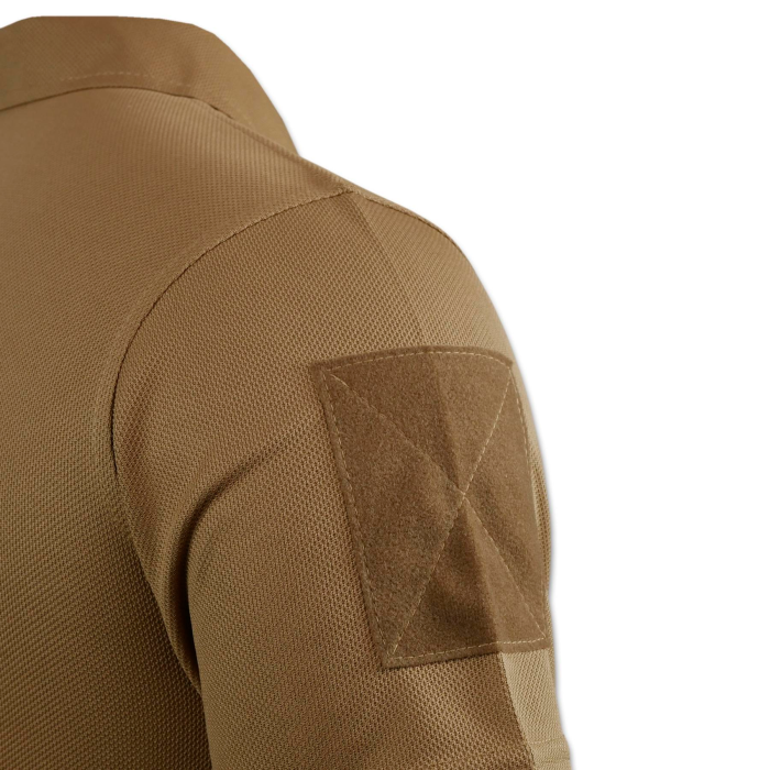 Тактична футблока поло койот Military (46р) - Зображення 5