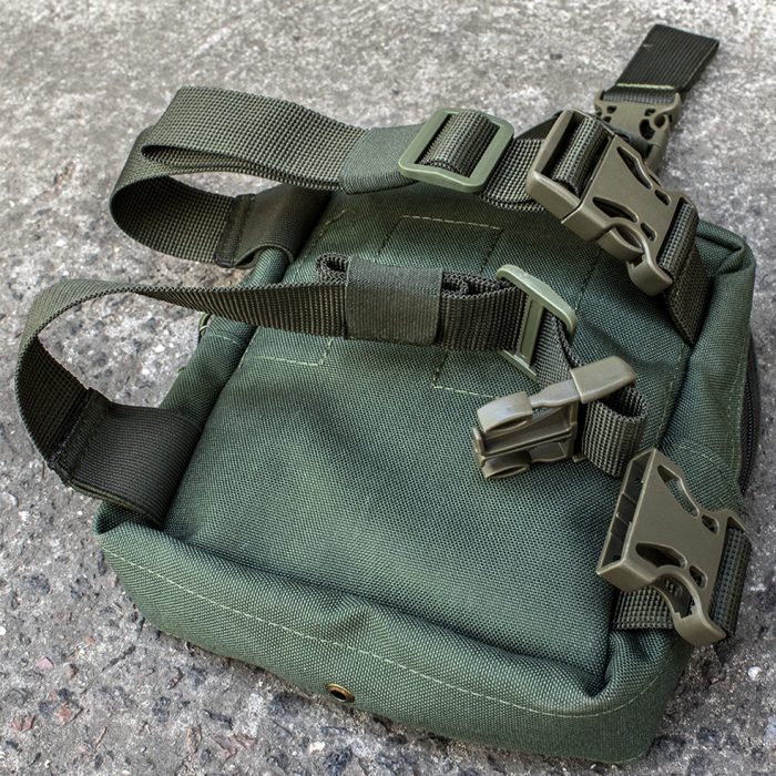 Підсумок на стегно "ANTITERROR II" OLIVE (Cordura) - Зображення 3