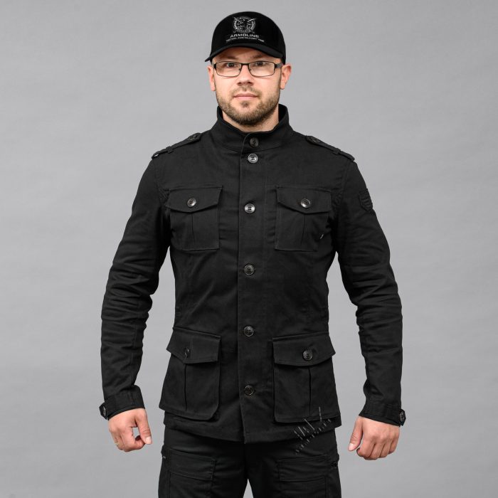 Куртка мілітарі "KILBORN" BLACK (Джинс) - Зображення 1