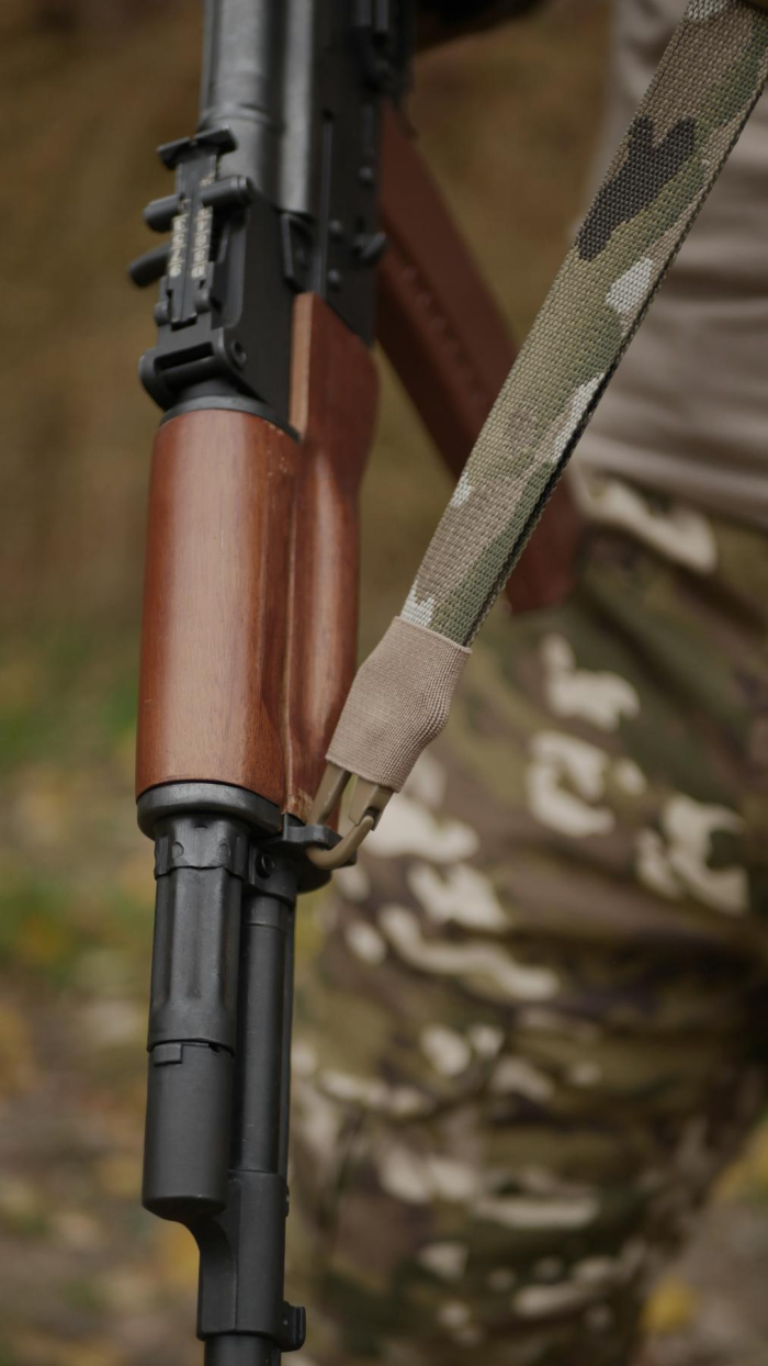 Двоточковий збройовий ремінь зі швидким регулюванням Multicam USA з металевими карабінами (2шт) - Зображення 9