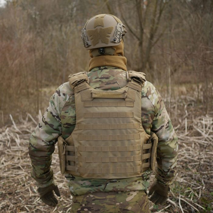 Бронежилет Modular X-1 Kiborg Койот (без підсумків) - Зображення 6