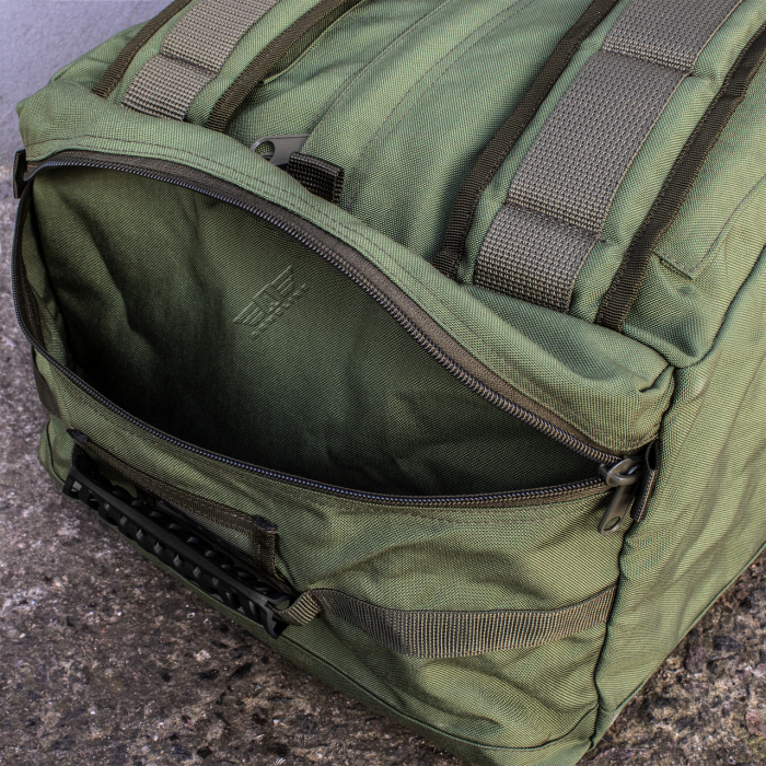 Сумка-рюкзак армійський 80л. "Кочівник" OLIVE (Cordura) - Зображення 6
