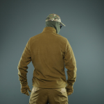 Тактична вітрозахисна флісова кофта Militex mod. 5 - Зображення 6