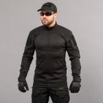 Сорочка бойова UBACS "ANTITERROR II" BLACK (Rip-Stop + CoolPass + Ribana)