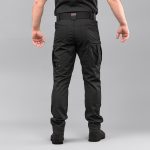 Штани тактичні "DEFENDER" BLACK з ременем (Rip-Stop Стрейч) - Зображення 3