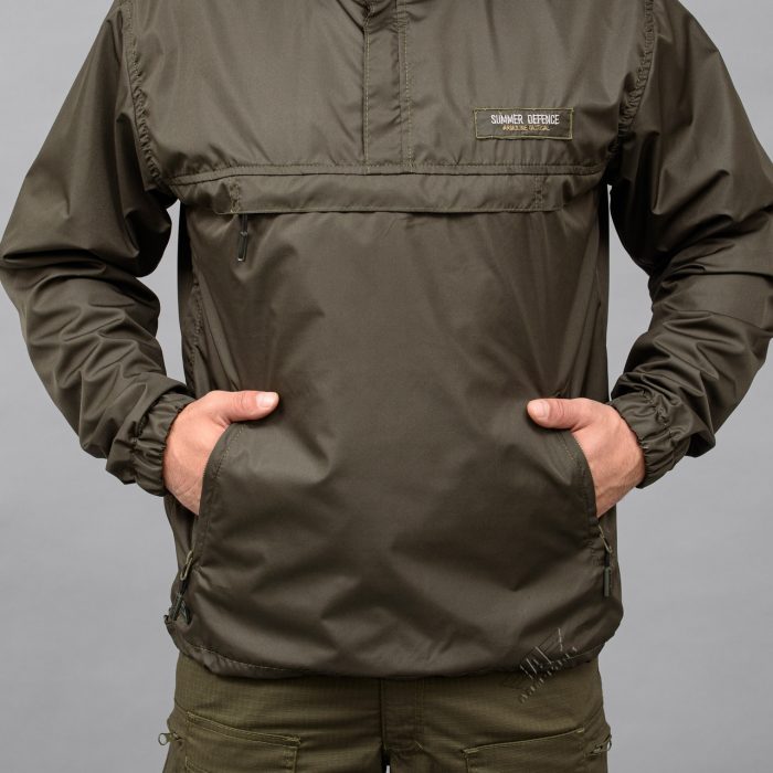 Анорак "SUMMER DEFENCE" DARK OLIVE (Плащівка + Сітка) - Зображення 6