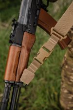 Ремінь 2-точковий Kiborg G-2 з системою швидкого регулювання Triple-X (Койот) - Зображення 7