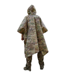 Пончо-дощовик із запаяними швами Kiborg Waterproof Мультикам - Зображення 3