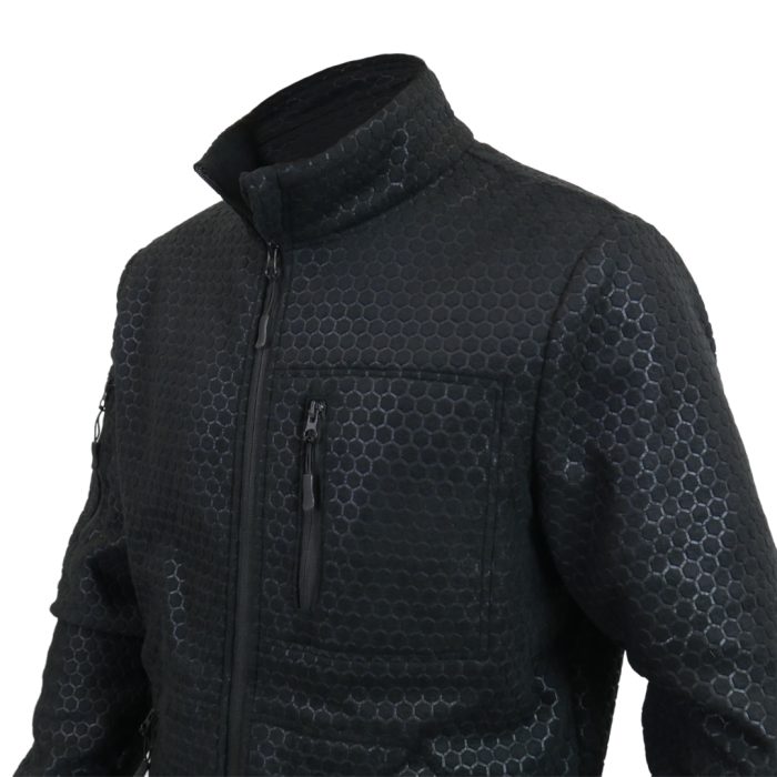 Флісова кофта чорна Militex mod. 4 - Зображення 6