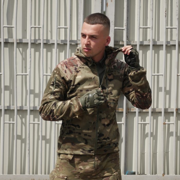 Флісова кофта мультикам Kiborg Jacket Grid Fleece - Зображення 6