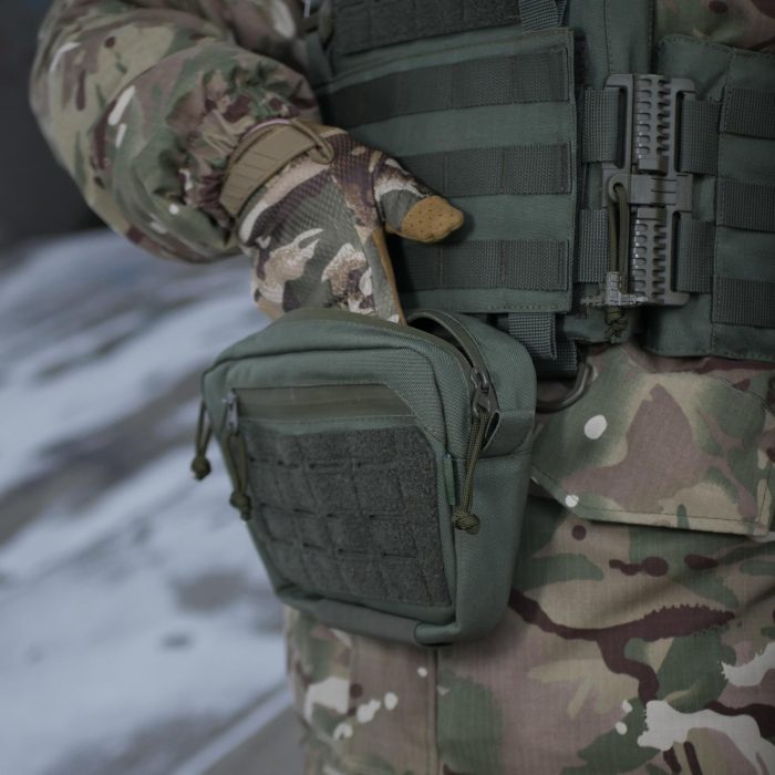 Сумка-напашник M Kiborg GU Cordura Khaki - Зображення 8