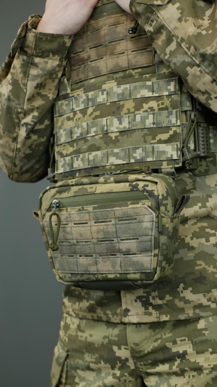 Сумка-напашник M Kiborg GU Cordura Pixel - Зображення 9
