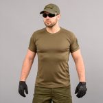 Термофутболка тактична "S.W.A.T." OLIVE (CoolPass)