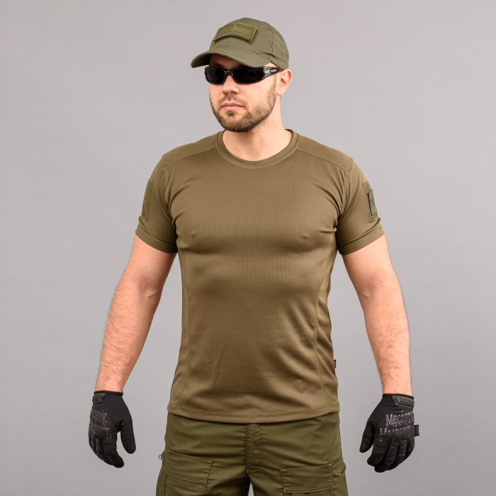 Термофутболка тактична "S.W.A.T." OLIVE (CoolPass) - Зображення 1