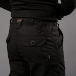 Штани зимові "RAPTOR-3" BLACK (Мембрана + Мікрофліс) - Зображення 5