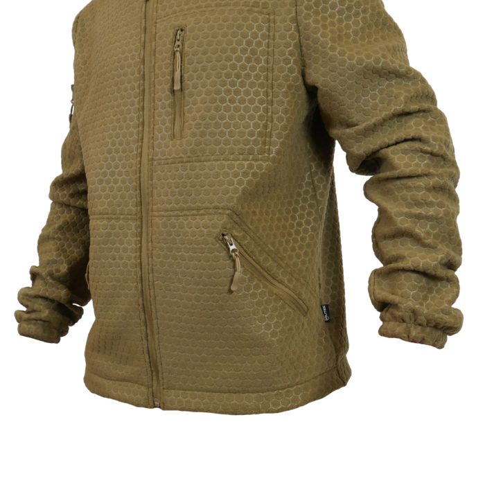 Флісова кофта койот Militex mod. 4 - Зображення 4