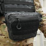 Сумка-напашник чорний мультикам XL Kiborg GU - Зображення 9