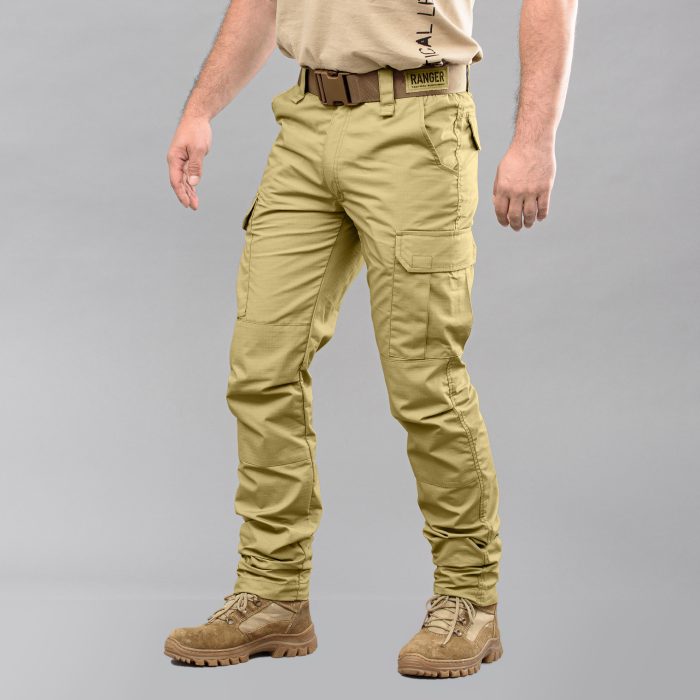 Штани тактичні "RANGER" LIGHT COYOTE з ременем 5см (Rip-Stop) - Зображення 2