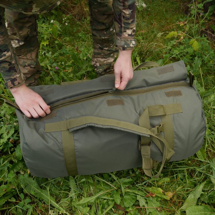 Сумка-баул Kiborg 80л олива - Зображення 10