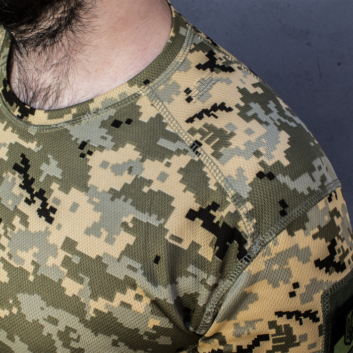 Термофутболка тактична "S.W.A.T." УКРПІКСЕЛЬ ММ14 (CoolMax) - Зображення 3
