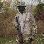 Двоточковий збройовий ремінь зі швидким регулюванням Multicam USA з металевими карабінами (2шт) - Зображення 7