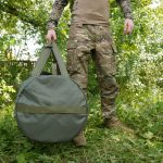 Сумка-баул олива 120л Kiborg - Зображення 9