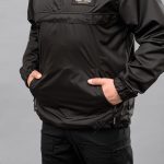 Анорак "SUMMER DEFENCE" BLACK (Плащівка + Сітка) - Зображення 6