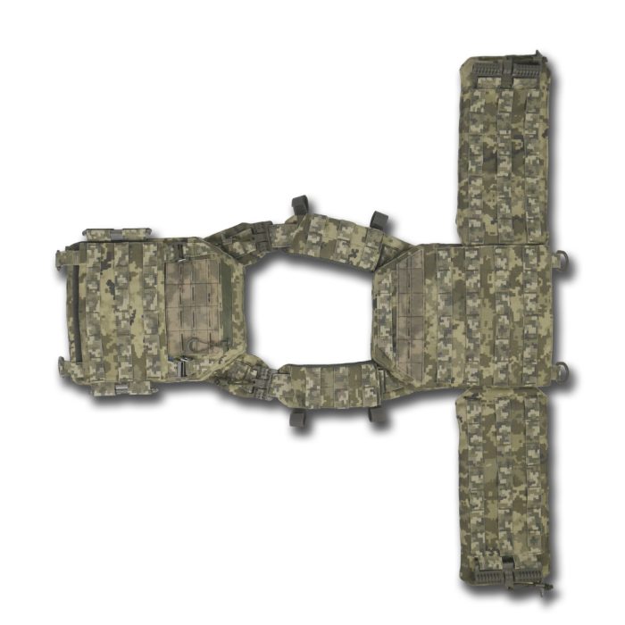 Бронезахист плитоноска Піксель Kiborg GU gen.2 - Зображення 4