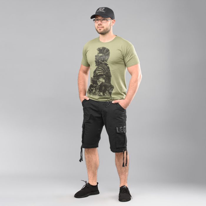 Футболка з принтом "LEGION" OLIVE (Бавовна) - Зображення 6