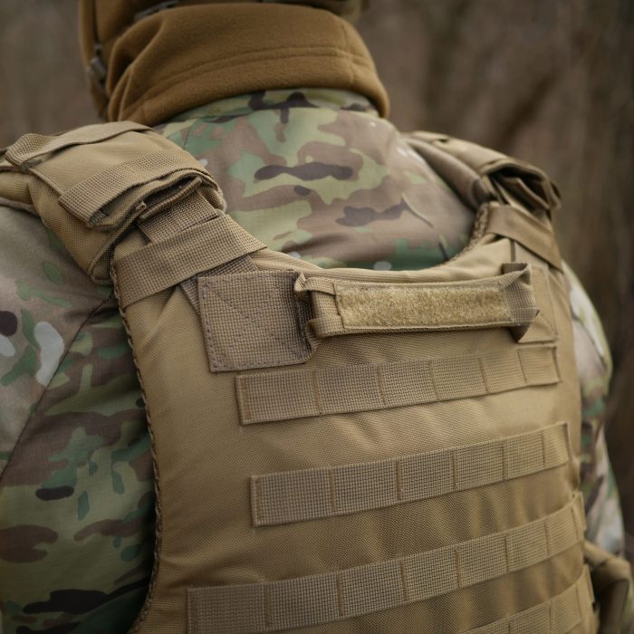 Бронежилет Modular X-1 Kiborg Койот (без підсумків) - Зображення 8