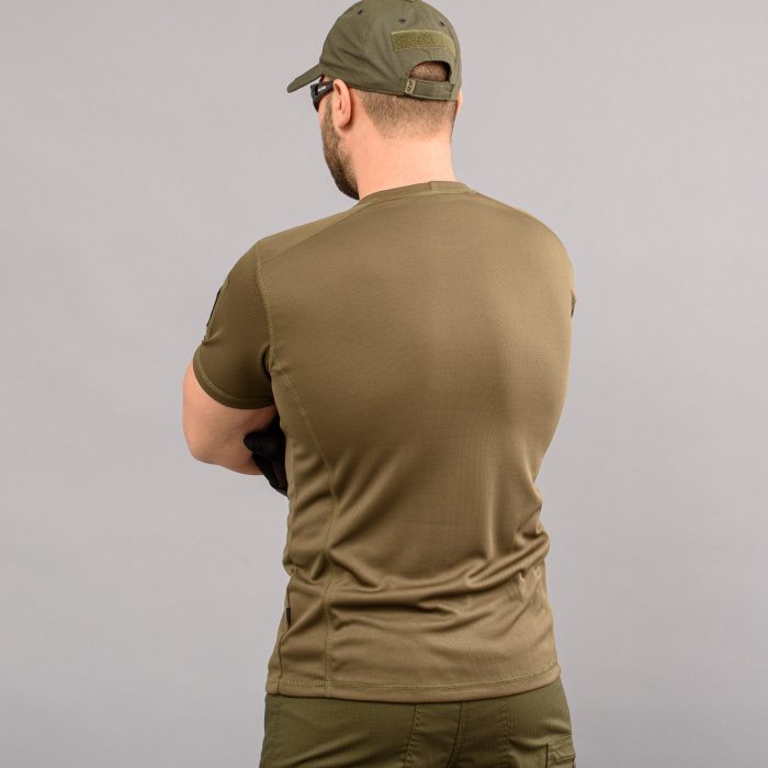 Термофутболка тактична "S.W.A.T." OLIVE (CoolPass) - Зображення 5