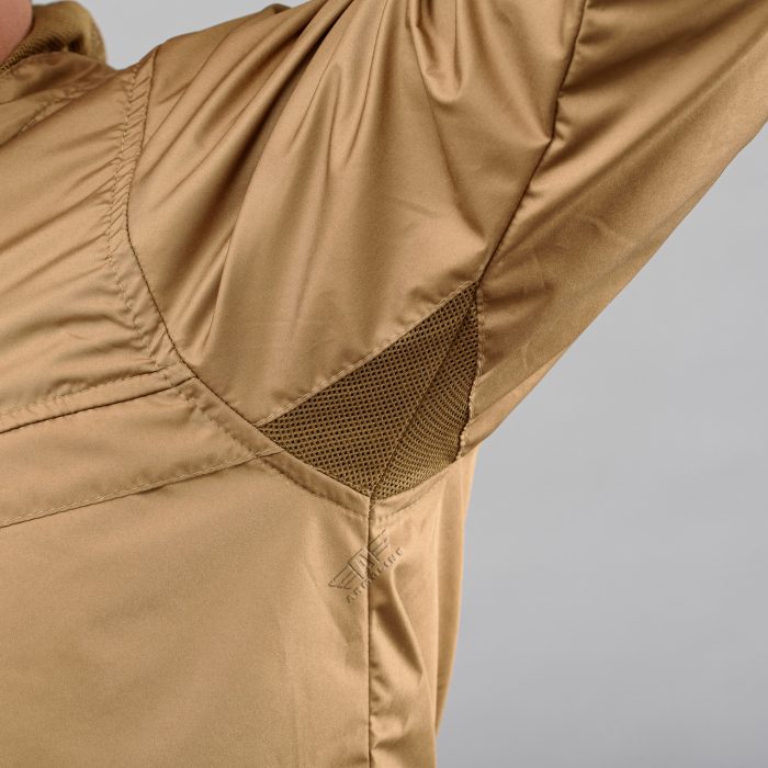 Анорак "SUMMER DEFENCE" COYOTE (Плащівка + Сітка) - Зображення 7