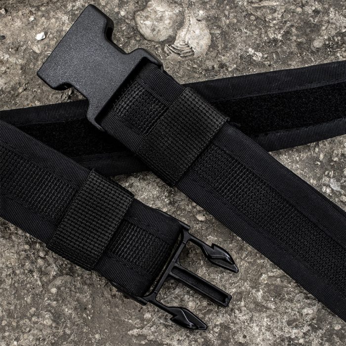 Ремінь тактичний (4 см) BLACK (Поліамід) - Зображення 2
