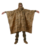 Пончо-дощовик Kiborg із запаяними швами Піксель - Зображення 4