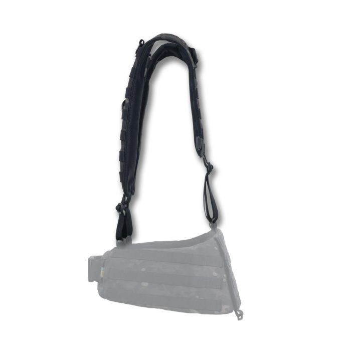 Ремені плечові (лямки) чорний мультикам для пояса РПС - Зображення 2